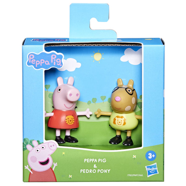 Hasbro Peppa Pig Peppa’s Best Friends Φιγούρες Peppa Pig & Pedro Pony 7cm