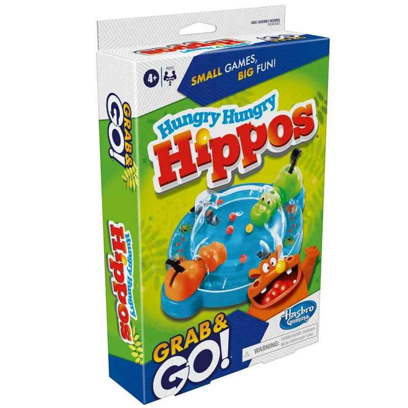 Hasbro Hungry Hungry Hippos Grab and Go F8255