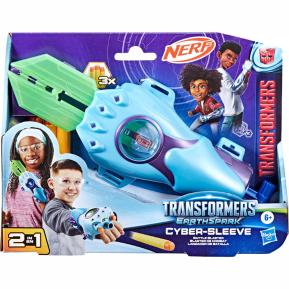 Hasbro Nerf Transformers Earthspark Roleplay Cyber-Sleeve Blaster F8441