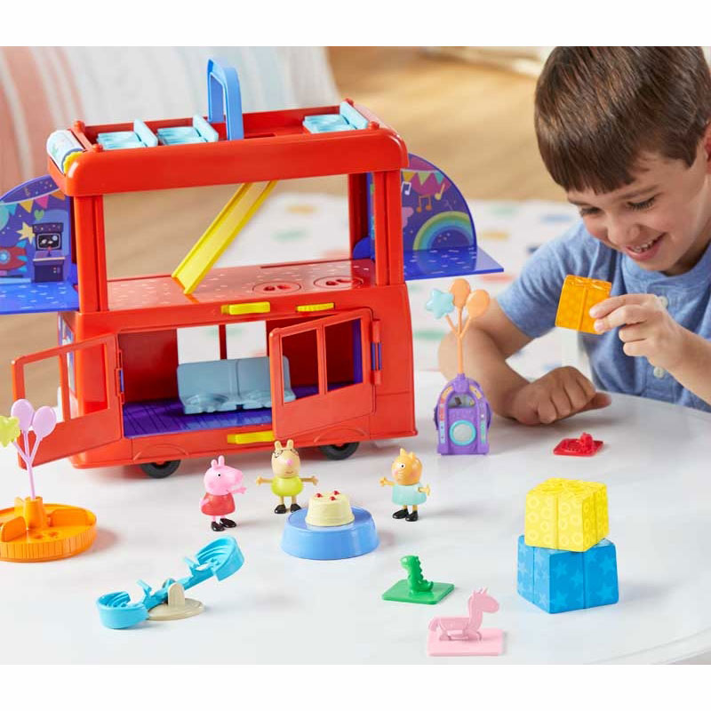 Hasbro Peppa Pig Peppa's 2 in 1 Party Bus F8881