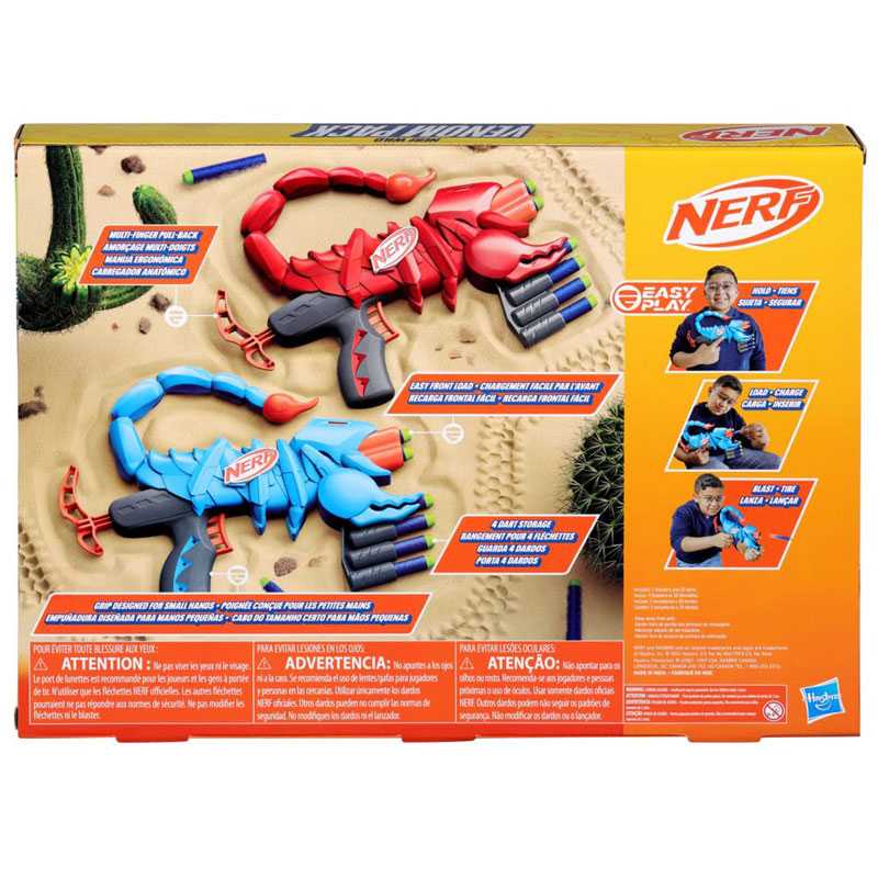 Hasbro Nerf Junior Wild Venompack 2-pack Blaster F9137