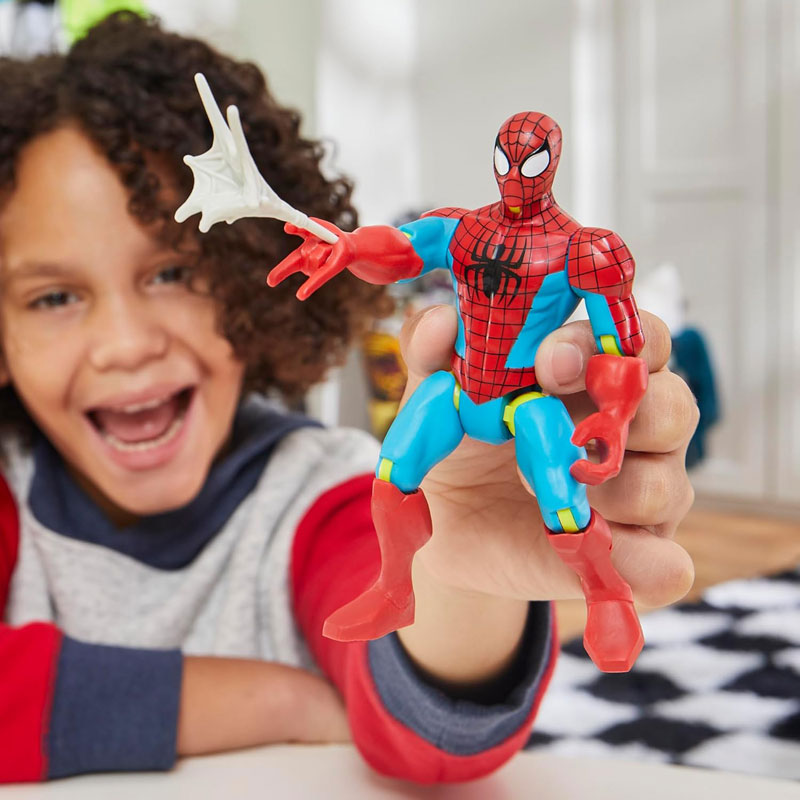 Hasbro MixMashers Βασική Φιγούρα Δράσης Spider-Man 12 cm