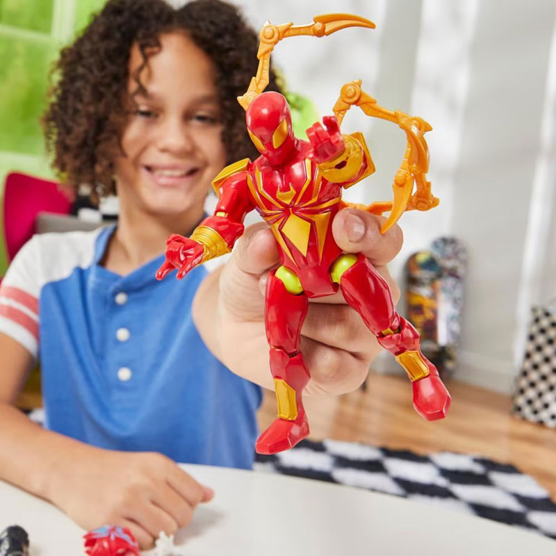 Hasbro Spider-Man MixMashers Deluxe Figures 12 cm - Iron Spider F9217