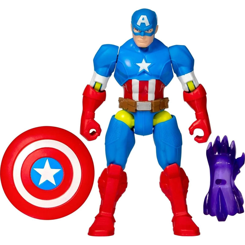 Hasbro Avengers Marvel MixMashers Βασικές Φιγούρες 12 cm - Captain America F9267