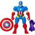 Hasbro Avengers Marvel MixMashers Βασικές Φιγούρες 12 cm - Captain America F9267