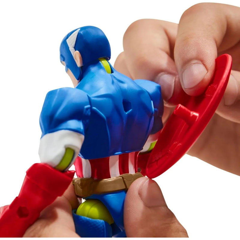 Hasbro Avengers Marvel MixMashers Βασικές Φιγούρες 12 cm - Captain America F9267