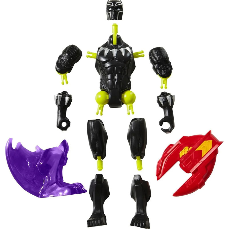 Hasbro Avengers Marvel MixMashers Βασικές Φιγούρες 12 cm - Black Panther F9268