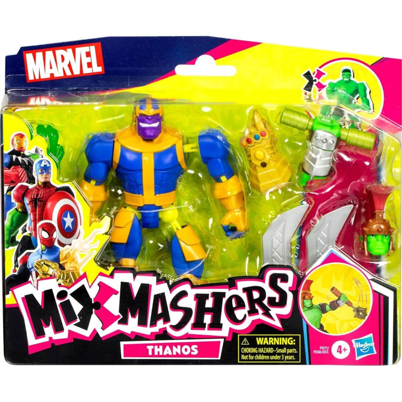 Hasbro Avengers Marvel MixMashers Deluxe Φιγούρα Thanos 12cm