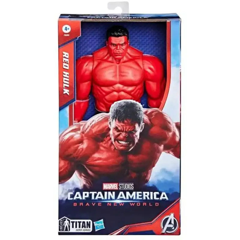 Hasbro Marvel Captain America Brave New World Deluxe Figure Red Hulk Titan Hero Villian 30cm F9299