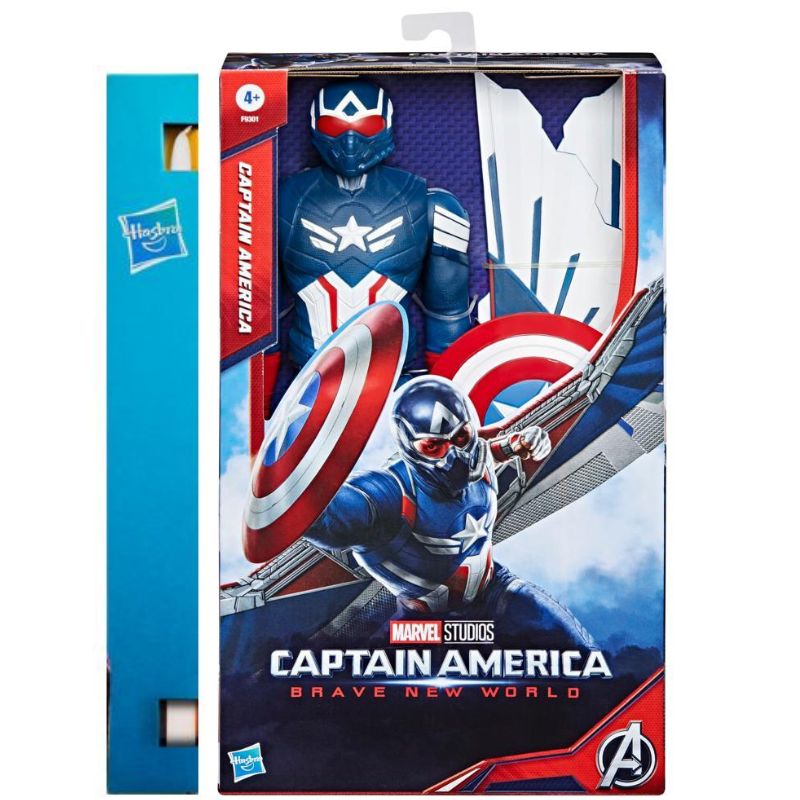 Λαμπάδα Hasbro Captain America: Brave New World - Captain America Deluxe Φιγούρα 30cm F9301