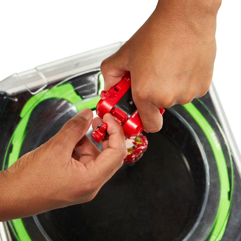 Hasbro Beyblade X Soar Phoenix 9-60GF Deluxe String Launcher Set with Right-Spinning Top Toy F9324