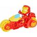 Hasbro Marvel Spidey And His Amazing Friends Iron Man 10cm With Motorcycle