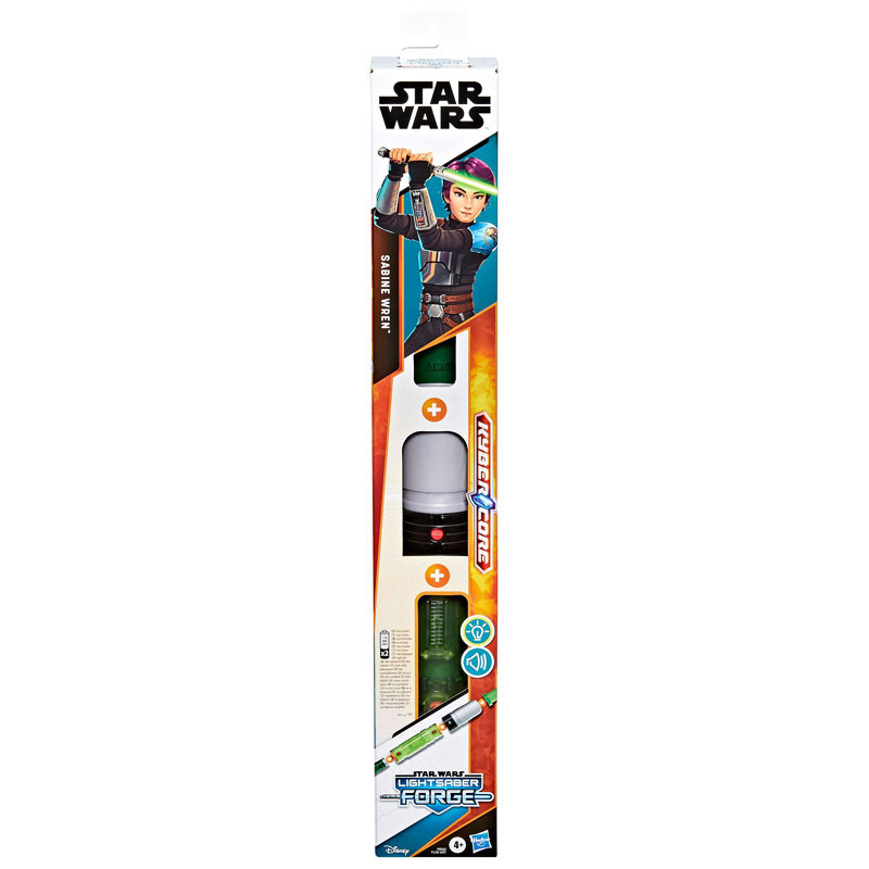 Hasbro Star Wars Lightsaber Forge Sabine Wren Ηλεκτρονικό Φωτόσπαθο Πράσινο