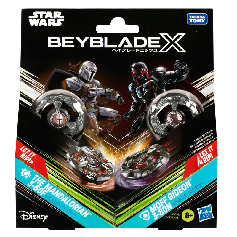 Hasbro Beyblade X – Star Wars: The Mandalorian & Moff Gideon Multipack