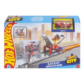 Mattel Hot Wheels City Αναδιπλούμενη Πίστα Blaze Blast