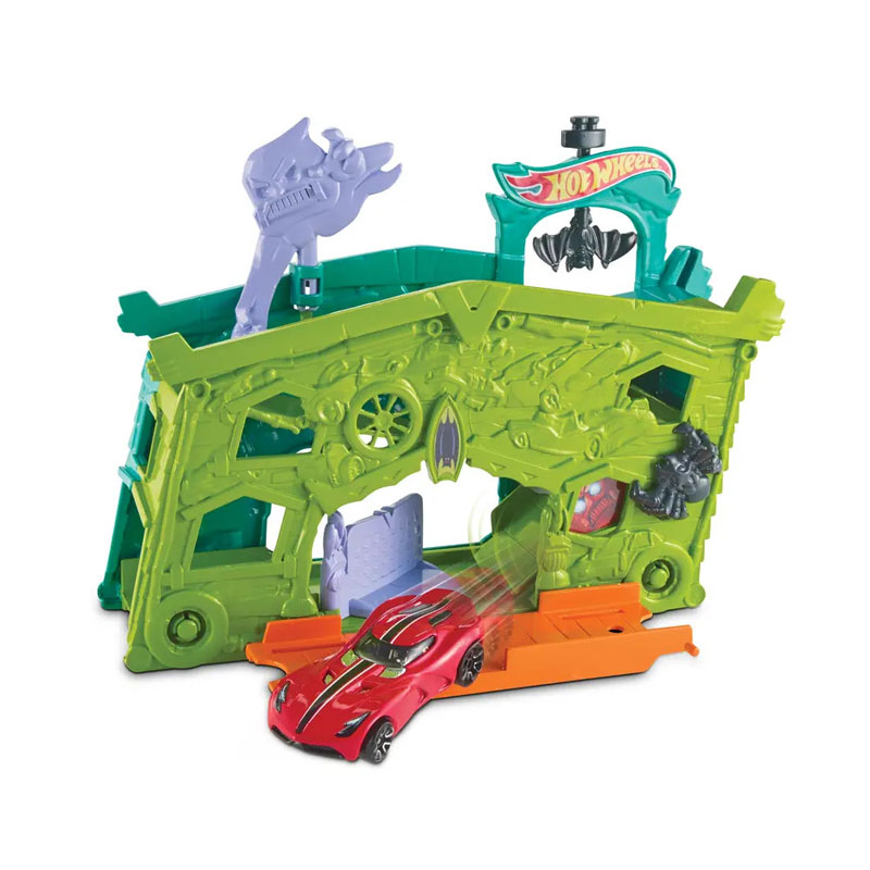 Mattel Hot Wheels City Αναδιπλούμενη Πίστα Ghost Garage