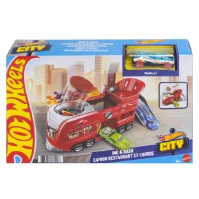 Mattel Hot Wheels City Αναδιπλούμενη Πίστα Ine & Dash