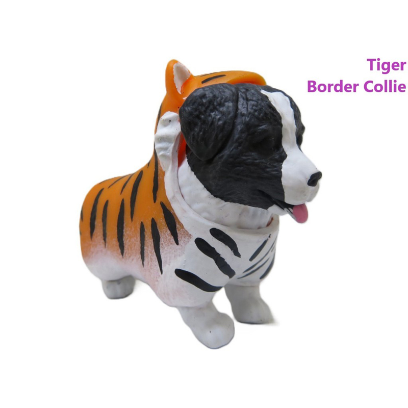 Just Toys Dress Your Puppies Series 2 Tiger Border Collie