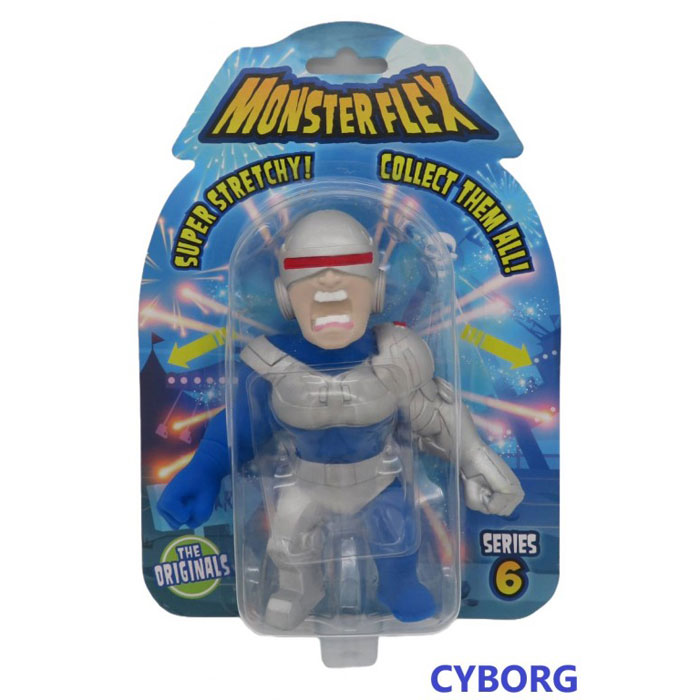 Just Toys Monsterflex S6 Φιγούρες 15cm Cyborg