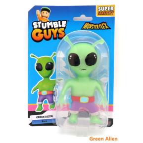 Just Toys Monsterflex Φιγούρες Stumble Guys Series 2 Green Alien (Rare)
