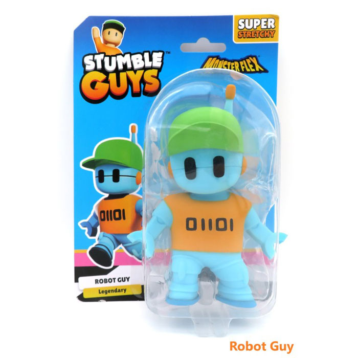 Just Toys Monsterflex Φιγούρες Stumble Guys Series 2 Robot Guy (Legendary)