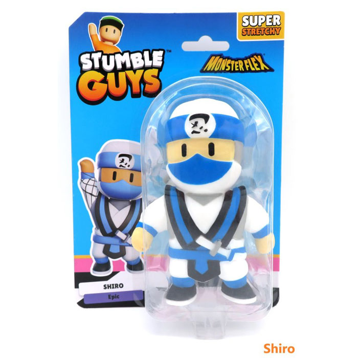 Just Toys Monsterflex Φιγούρες Stumble Guys Series 2 Shiro (Epic)