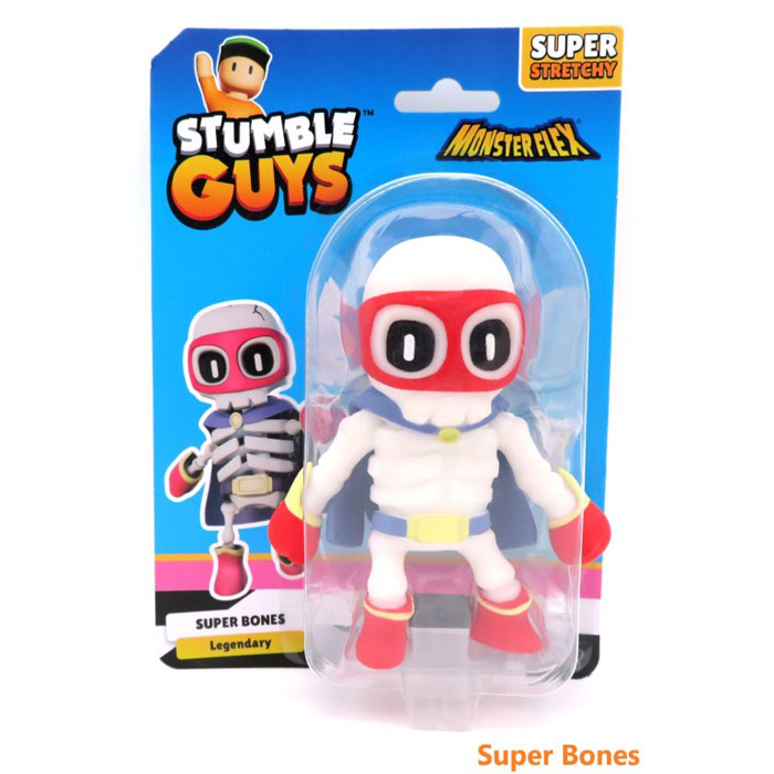 Just Toys Monsterflex Φιγούρες Stumble Guys Series 2 Super Bones (Legendary)