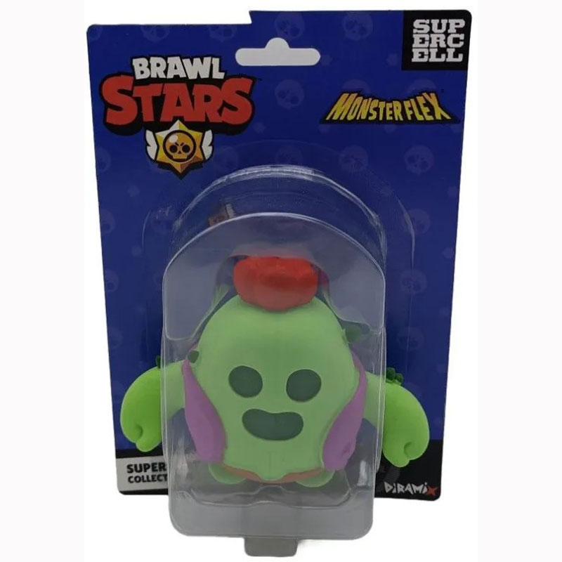 Just Toys Monsterflex Φιγούρες Brawl Stars - Spike 0539