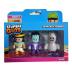 Just Toys Stumble Guys Series 4 3D Mini Figures 3 Pack Cleopatra, Stumblestein & Dead Fred