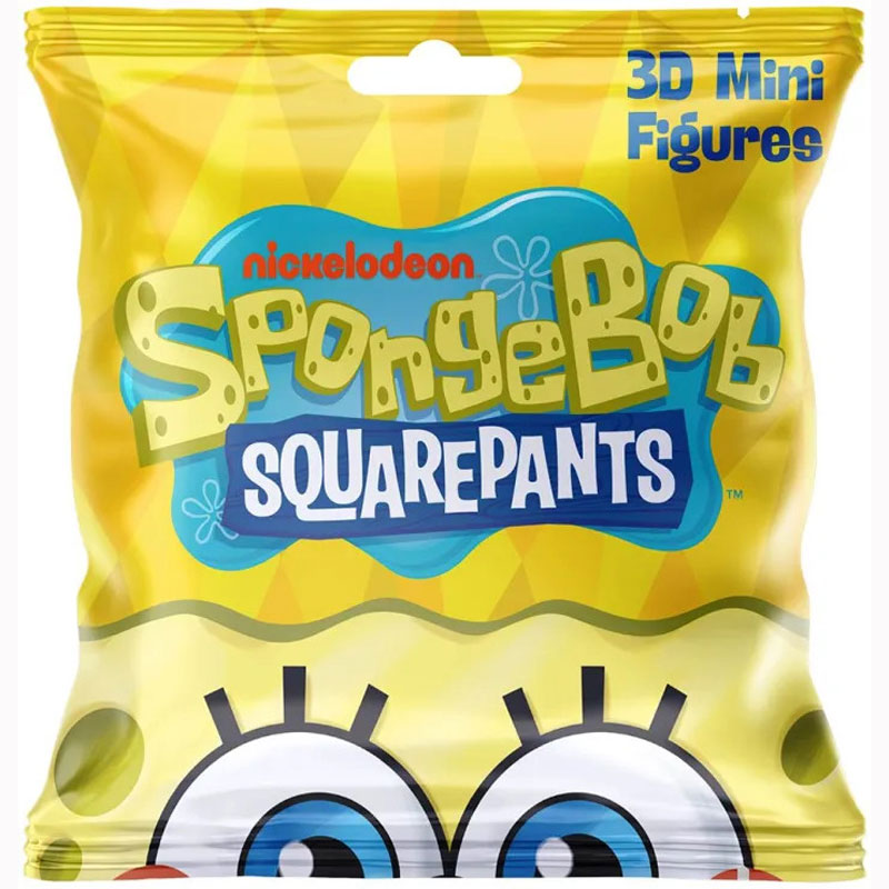 Just Toys SpongeBob Movie 3D Μίνι Φιγούρα σε σακουλάκι 0607