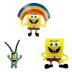Just Toys SpongeBob Movie 3D Μίνι Φιγούρες SpongeBob 3τμχ. - SpongeBob , Plankton , SpongeBob 0608