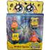 Just Toys SpongeBob Movie 3D Μίνι Φιγούρες SpongeBob 5τμχ-Patrik,SpongeBob,Plankton,SpongeBob,Patrik
