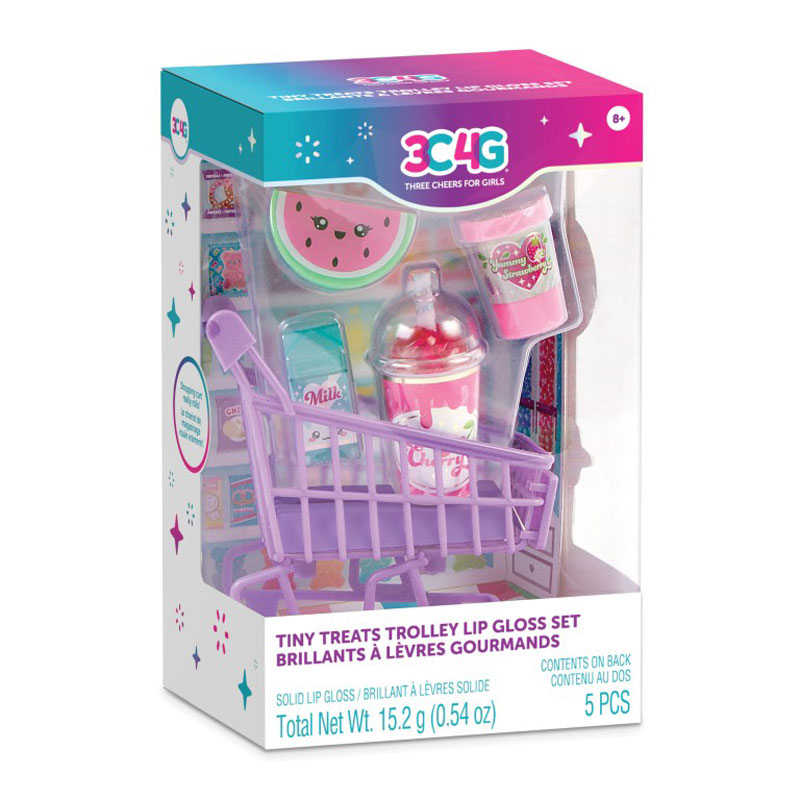 Make It Real 3C4G Tiny Treats Trolley Lip Gloss Set 10061