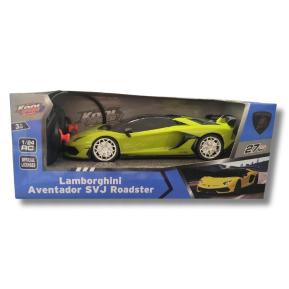 Just Toys Kool Speed - Licensing Cars 1:24 RC Lamborghini Aventador SVJ Roadster Neon Πράσινο