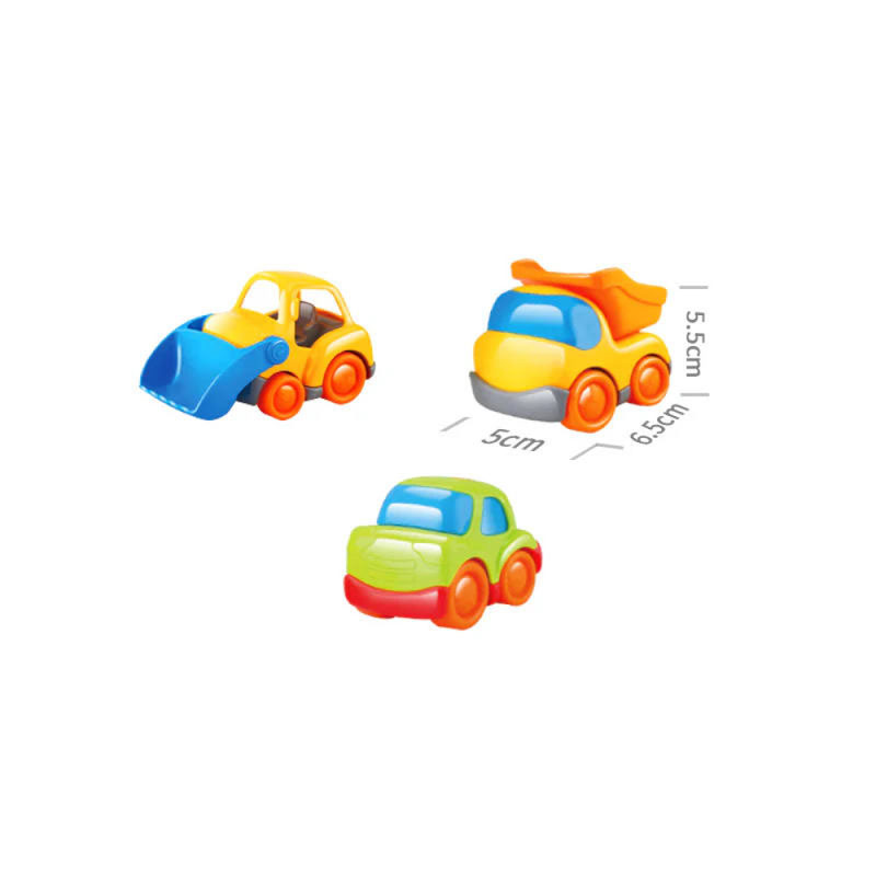 Just Toys Kidz To GO Mini Car Set 3 with Playmat  80x70cm 10629