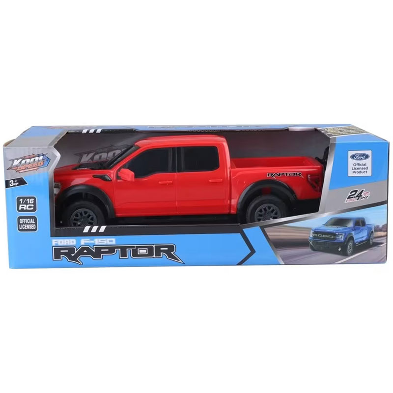 Just Toys Kool Speed Licensing Cars 1:16 Ford F-150 Raptor Κόκκινο