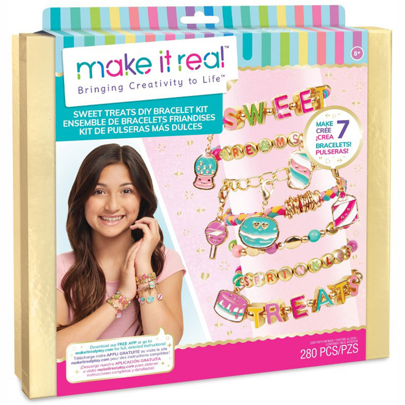 Make it Real Jewellery Sweet Treats DIY Bracelet Kit 1728