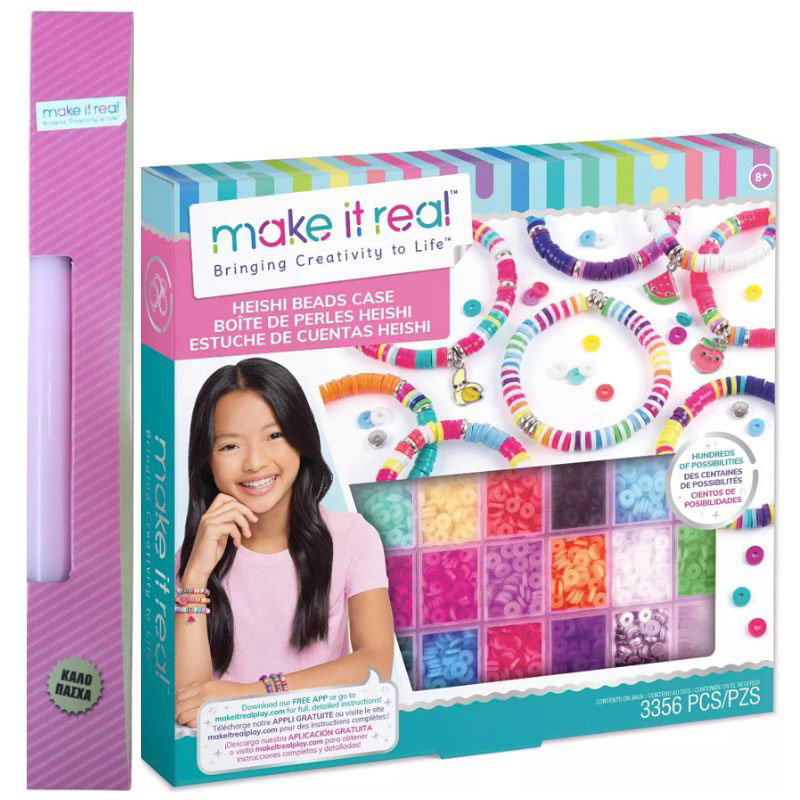 Λαμπάδα Make It Real Jewellery Heishi Beads Case