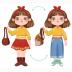Just Toys Magnetic Dress-Up Fashion Girl – Μαγνητικό παιχνίδι με 32 τεμάχια 200243