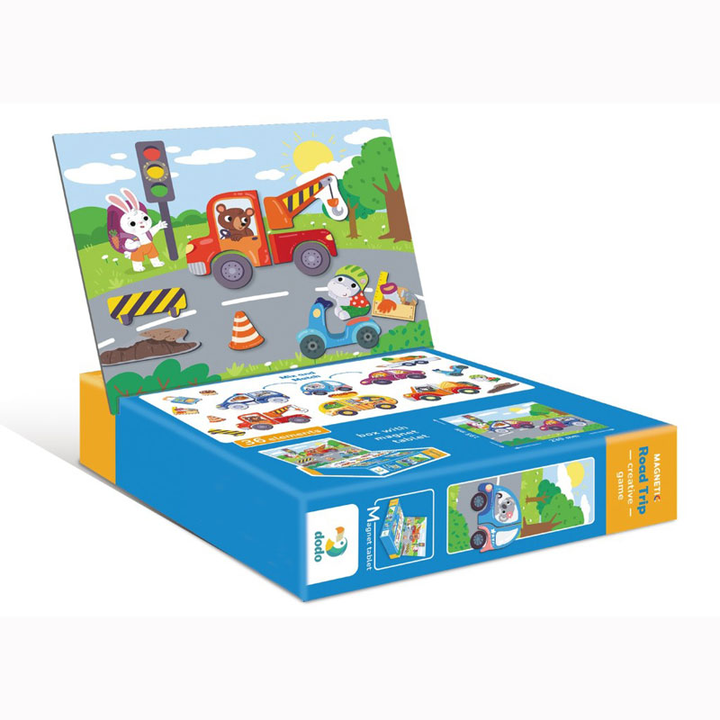 Just Toys Magnetic Road Trip – Μαγνητικό παιχνίδι με 36 τεμάχια 200244