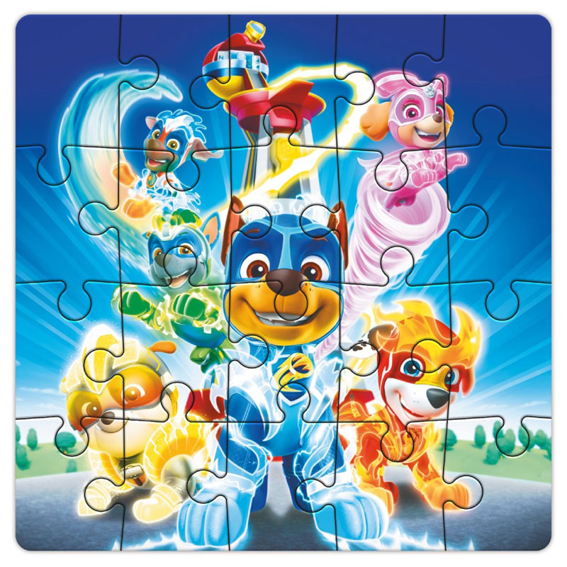 Just Toys Paw Patrol Mighty Pups Super Paws travel - Σετ 2 μαγνητικών puzzle 200541