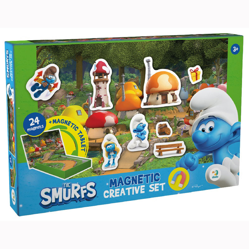 Just Toys The Smurfs – Μαγνητικό δημιουργικό σετ με 24 μαγνήτες 200627