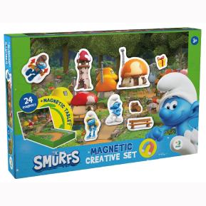 Just Toys The Smurfs – Μαγνητικό δημιουργικό σετ με 24 μαγνήτες 200627