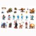 Just Toys The Smurfs – Μαγνητικό δημιουργικό σετ με 24 μαγνήτες 200627
