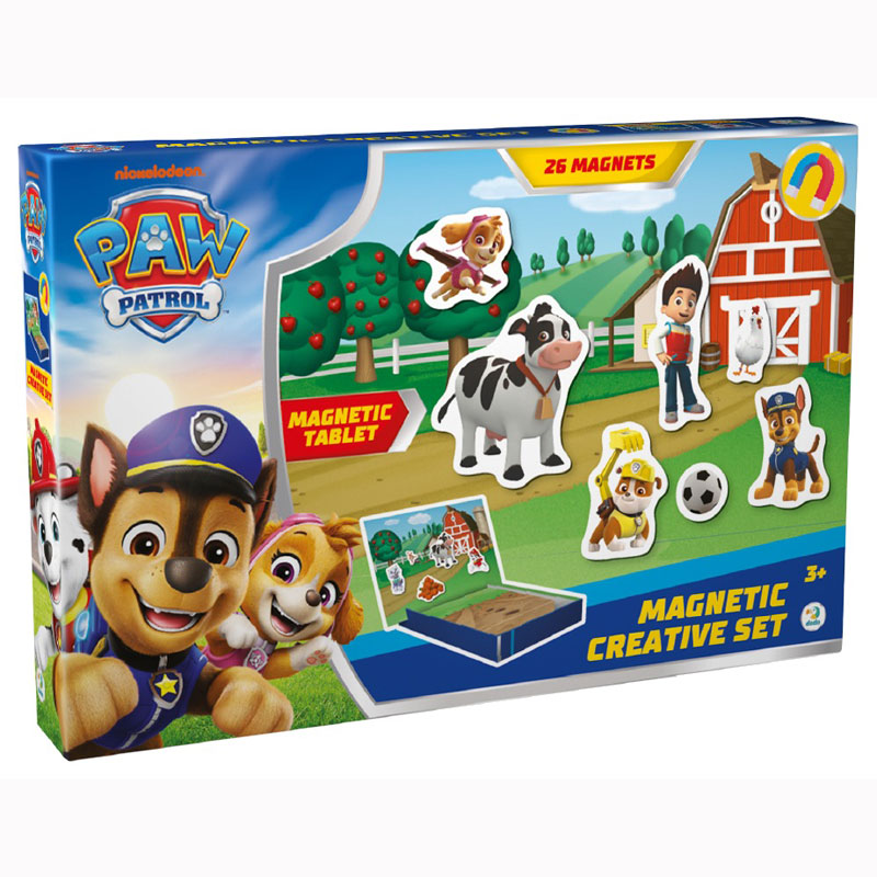 Just Toys Paw Patrol – Μαγνητικό δημιουργικό σετ με 26 μαγνήτες 200639