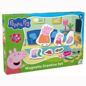 Just Toys Peppa Pig – Μαγνητικό δημιουργικό σετ με 26 μαγνήτες 200665