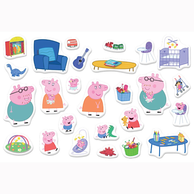 Just Toys Peppa Pig – Μαγνητικό δημιουργικό σετ με 26 μαγνήτες 200665