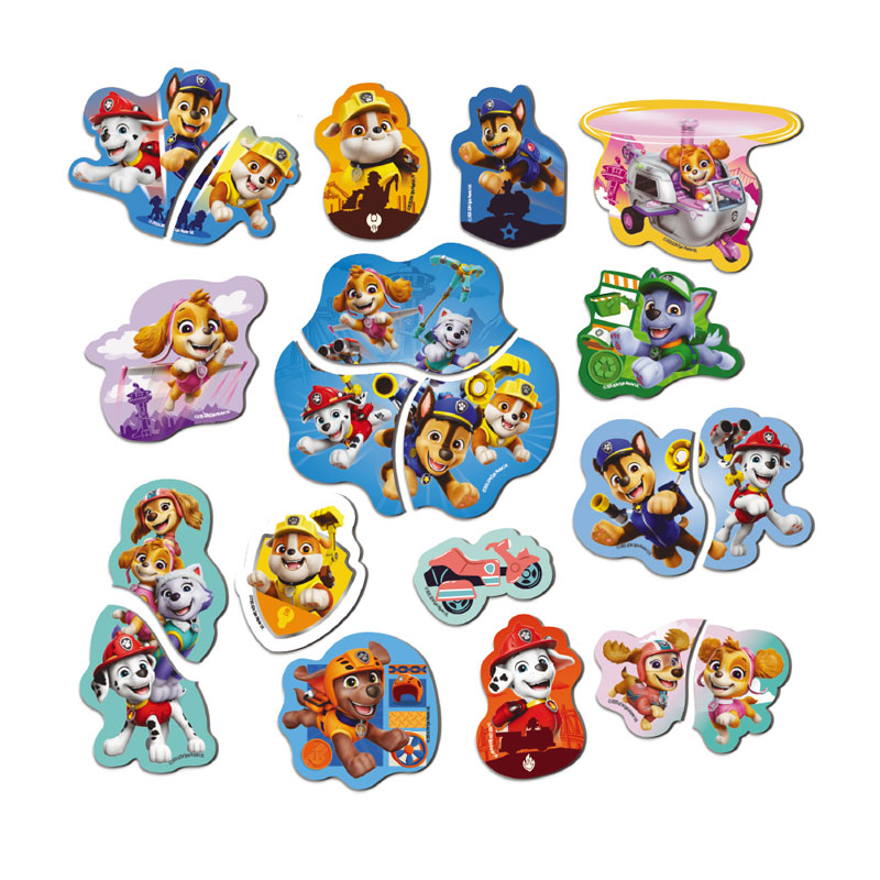 Just Toys Paw Patrol Rescue - Μαγνητικό σετ με 20 μαγνήτες 200669