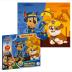 Just Toys Paw Patrol – Chase & Rubble Magnetic Dress-Up Set με 26 μαγνήτες 200698