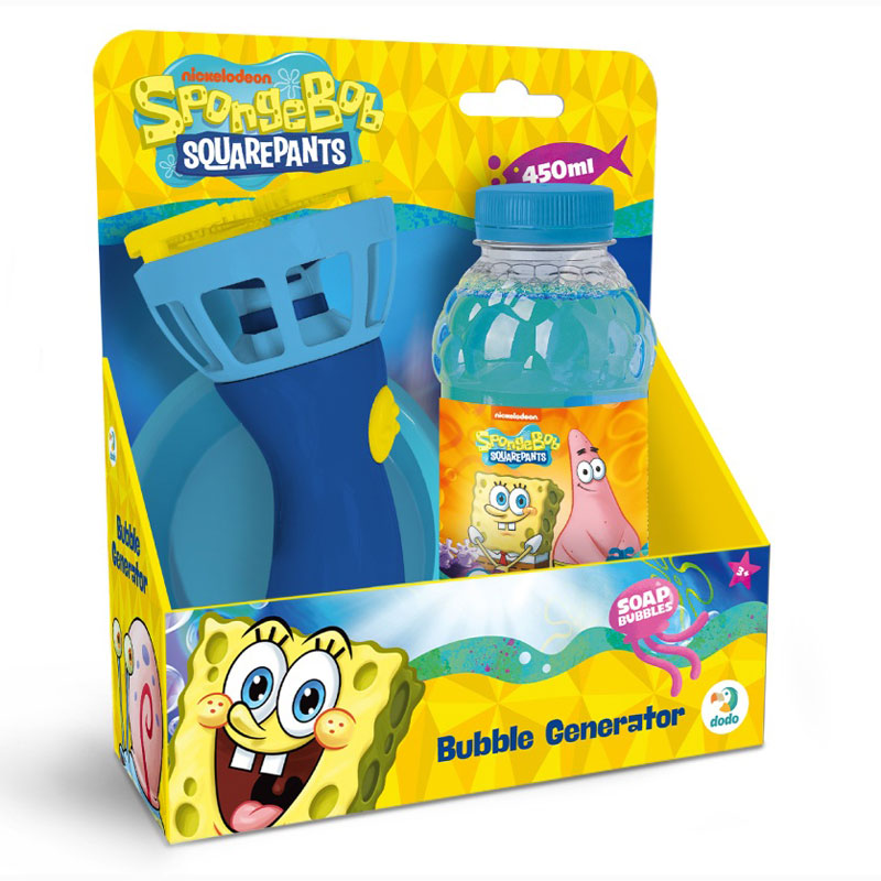 Just Toys Σαπουνόφουσκες | SpongeBob SquarePants Bubble Generator 450ml 200738